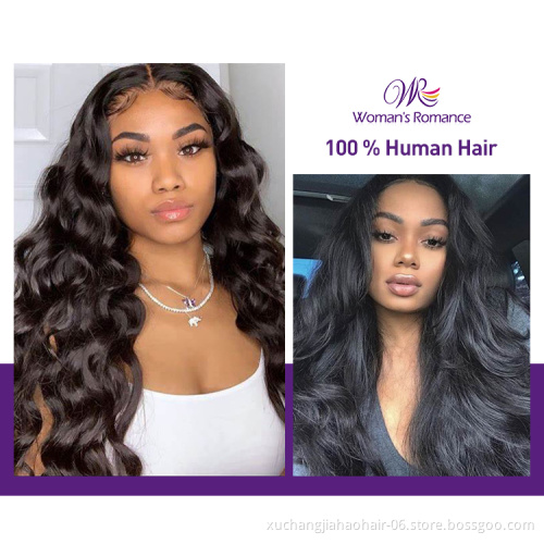 Cheap Wholesale Hair Wigs Human Lace Front Closure Body Wave Full Virgin Brazilian Cuticle Aligned Lace Closure Human Hair Wig